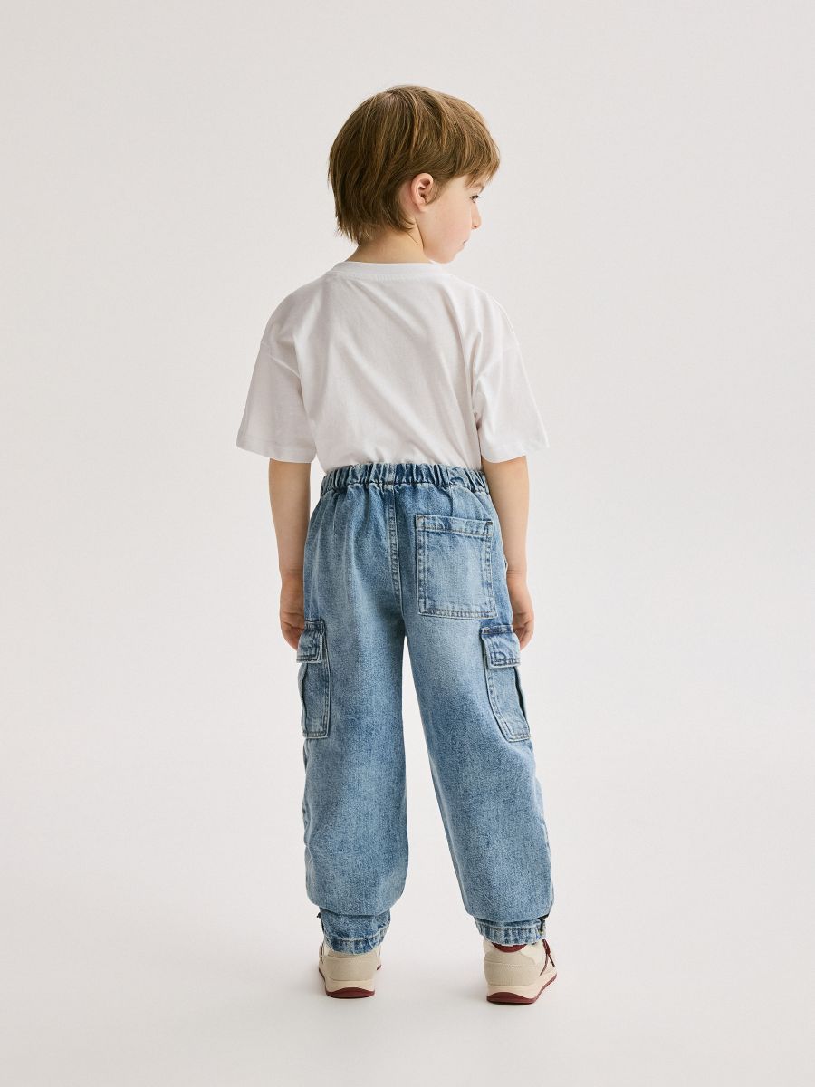 Classic denim joggers - blue - RESERVED - 3