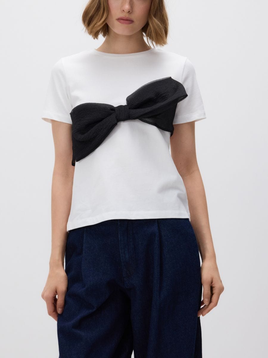 LADIES` BLOUSE - valge - RESERVED