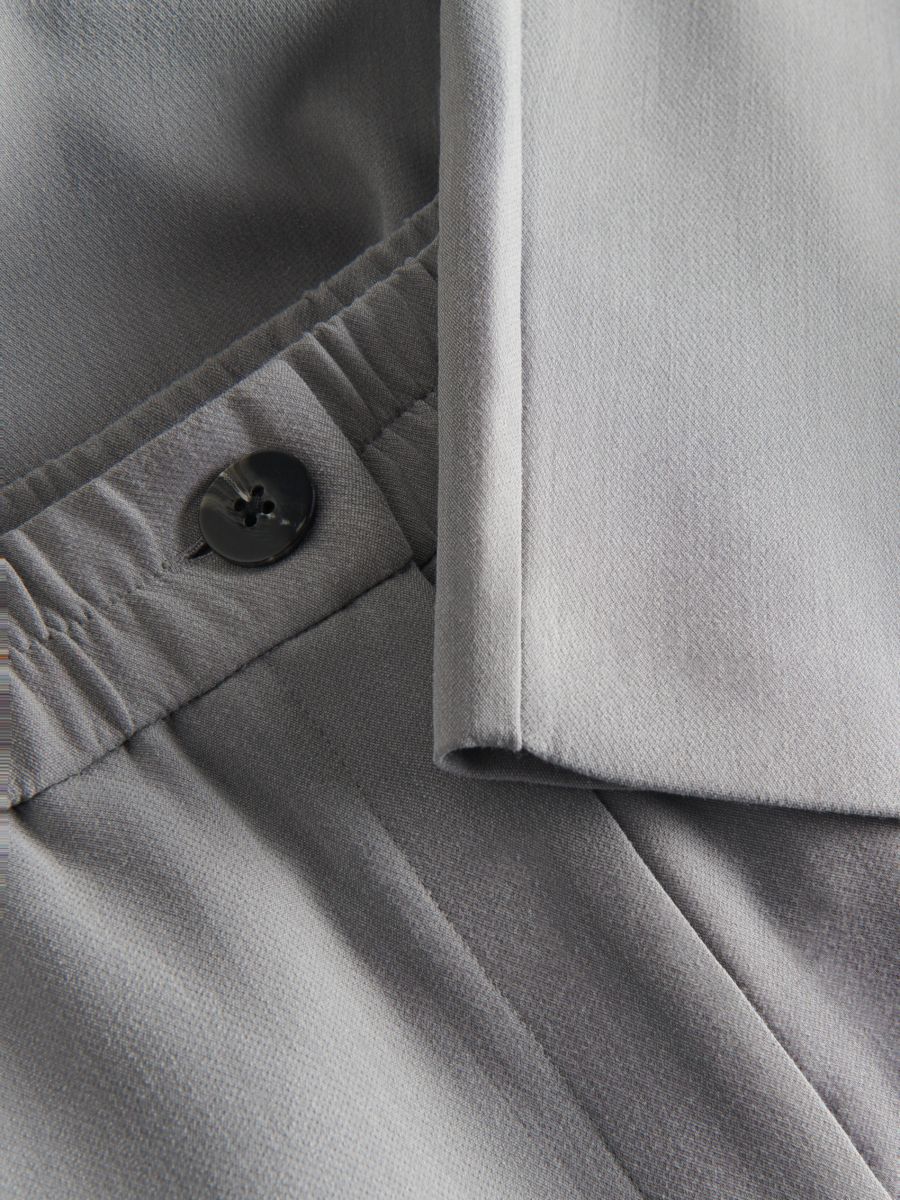 Plain trousers - mid grey - RESERVED - 4