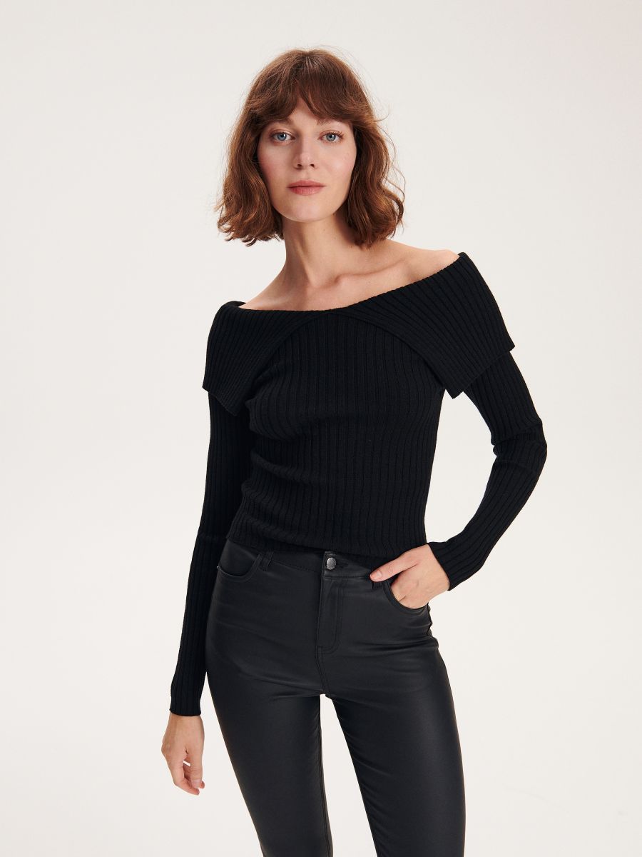 Voskirane pantalone - crno - RESERVED - 2