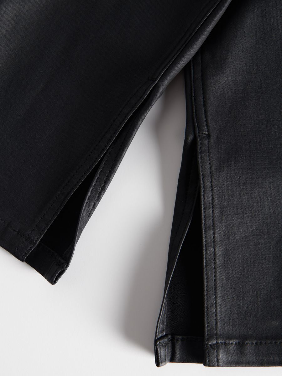 Waxed trousers - black - RESERVED - 8