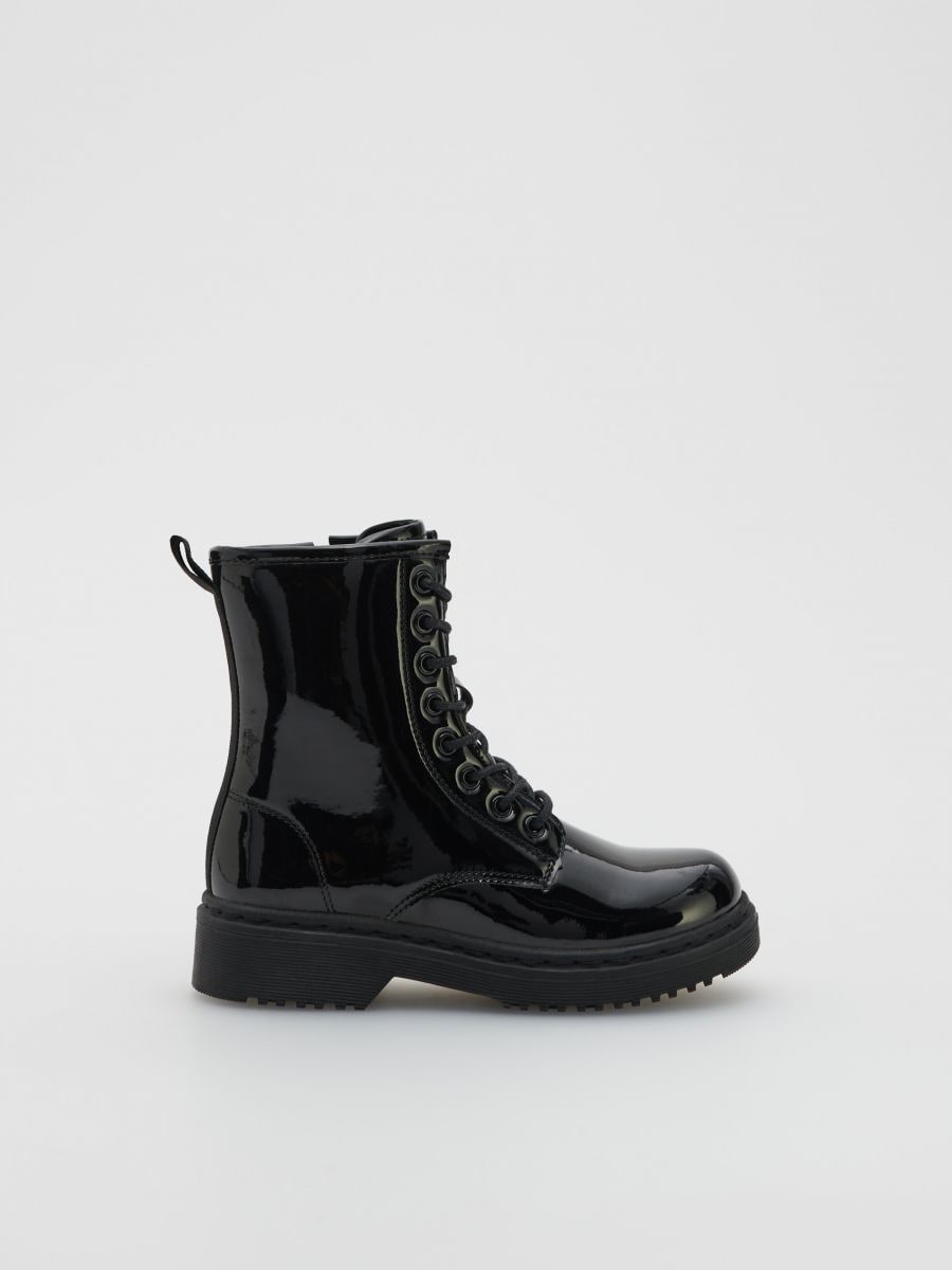 Лакированные ботинки Цвет Черный - RESERVED - 4969G-99X