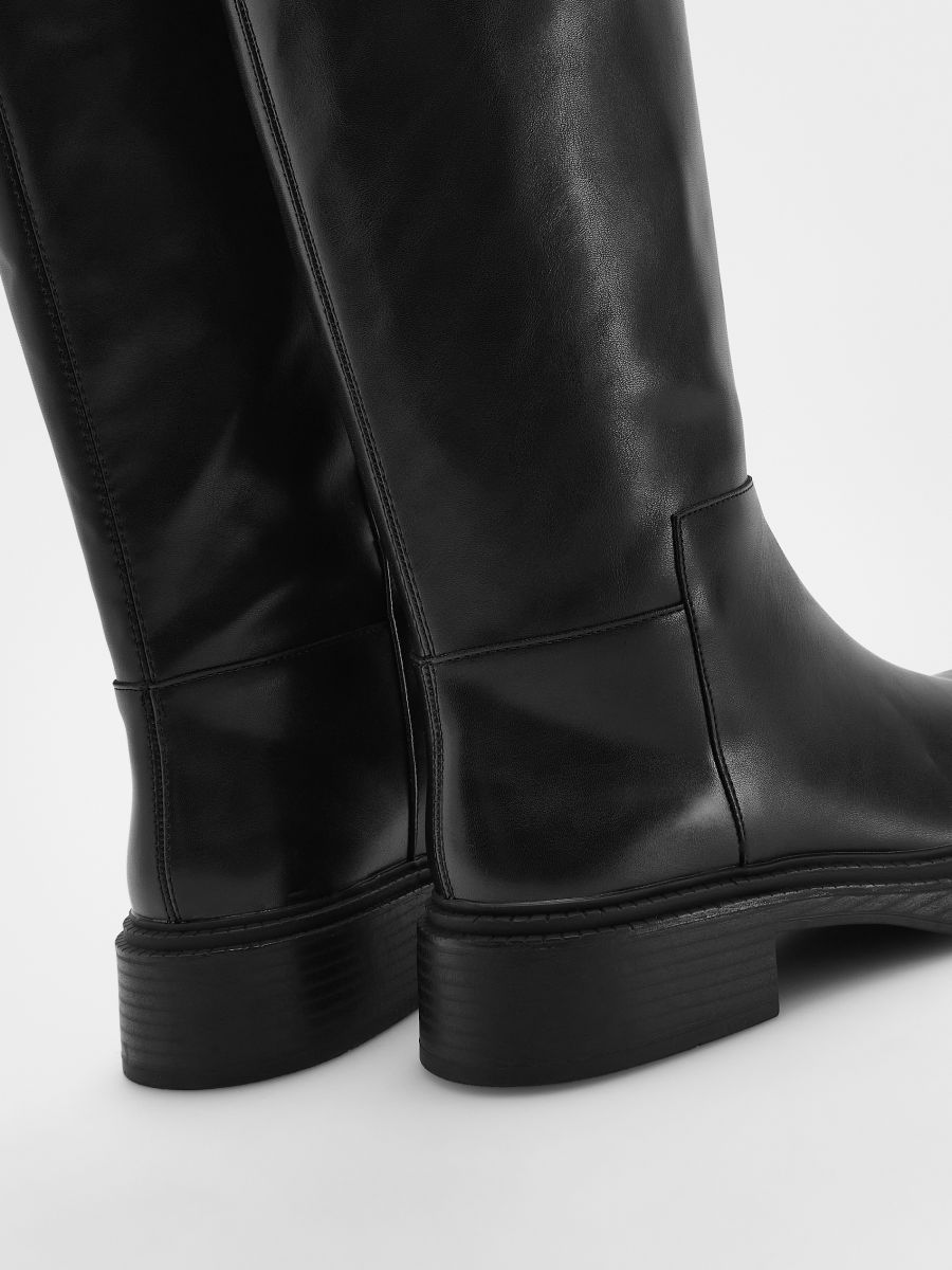 Kunstlederschuhe - schwarz - RESERVED - 5