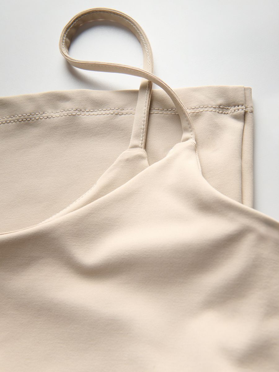 LADIES` SINGLET - beige - RESERVED - 5