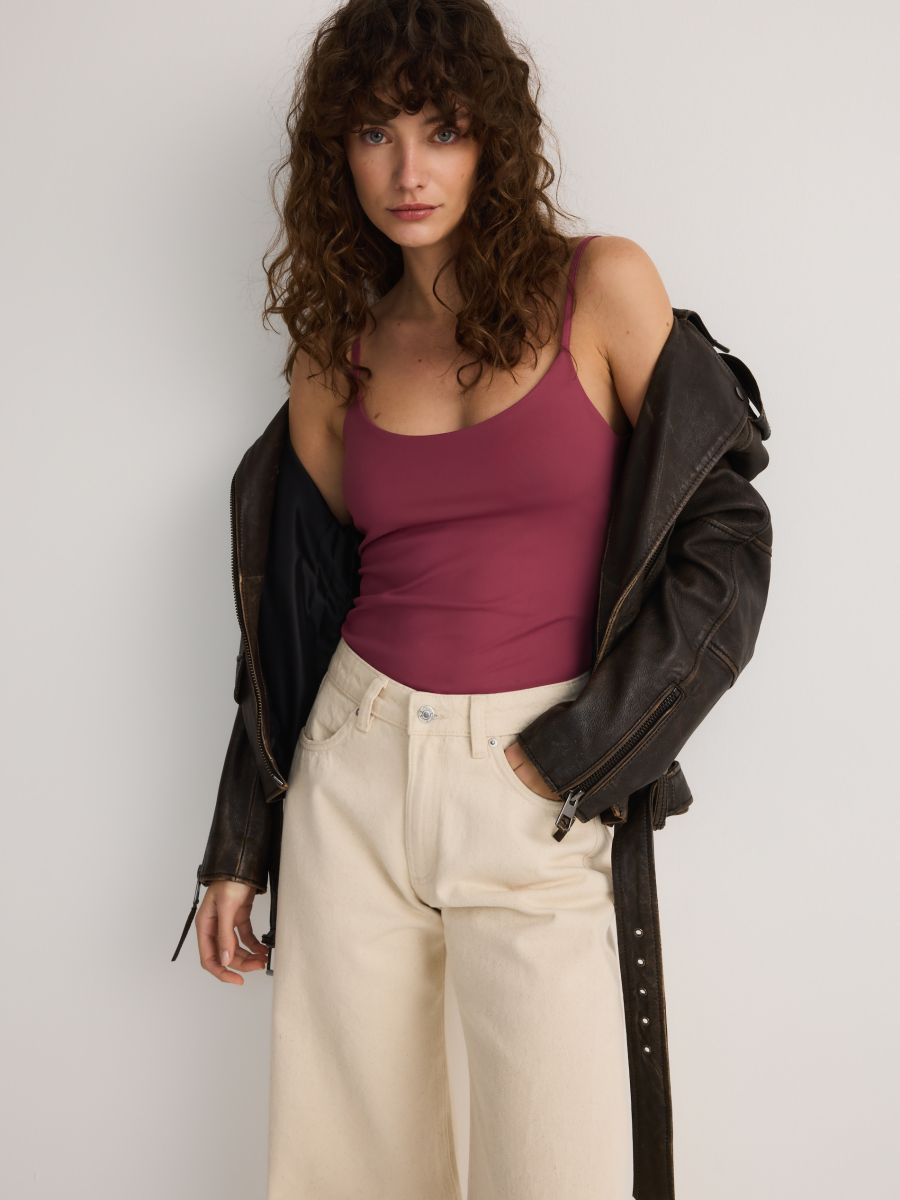 LADIES` SINGLET - mauve - RESERVED - 3