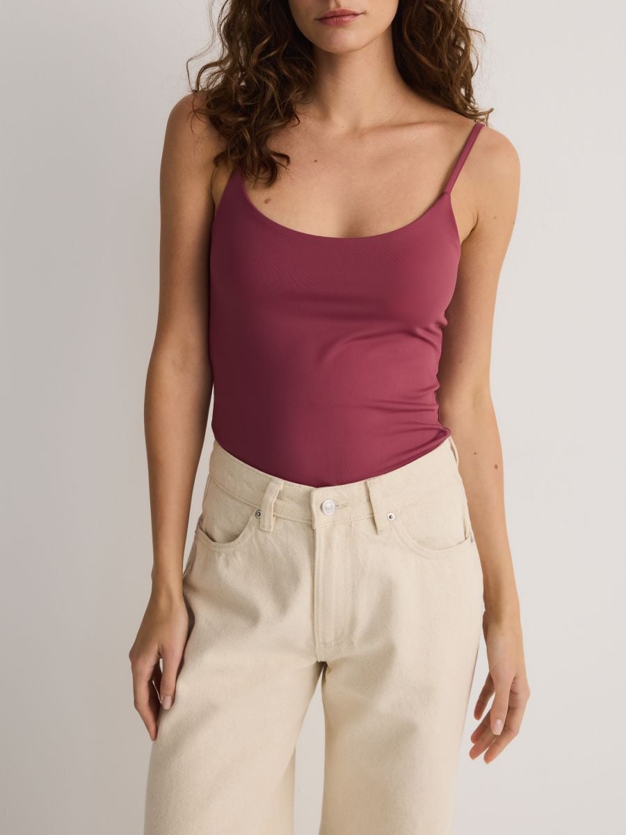 LADIES` SINGLET - mauve - RESERVED - 2