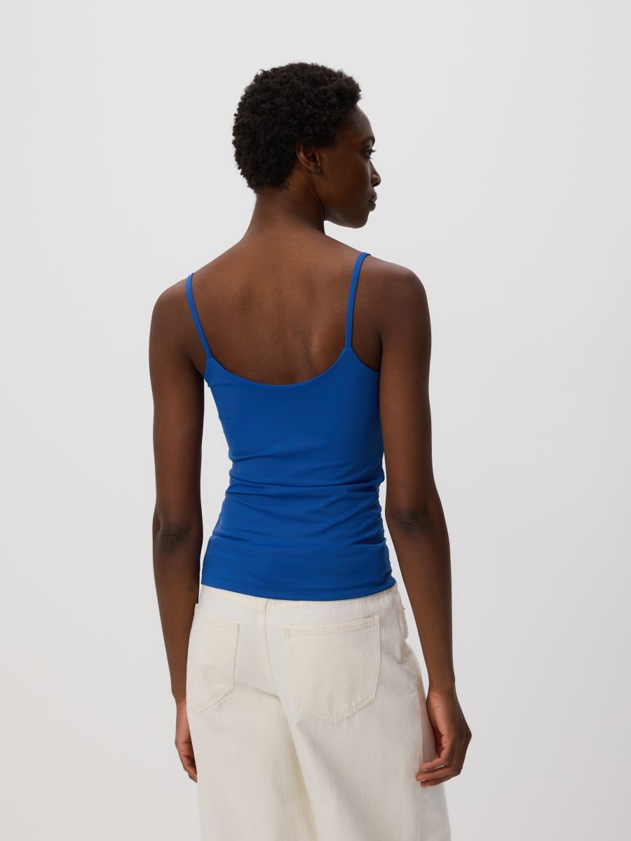 LADIES` SINGLET - blue - RESERVED - 4