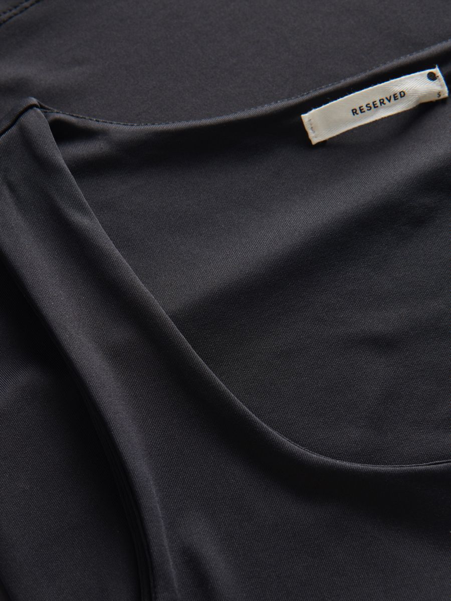 Plain top - black - RESERVED - 7
