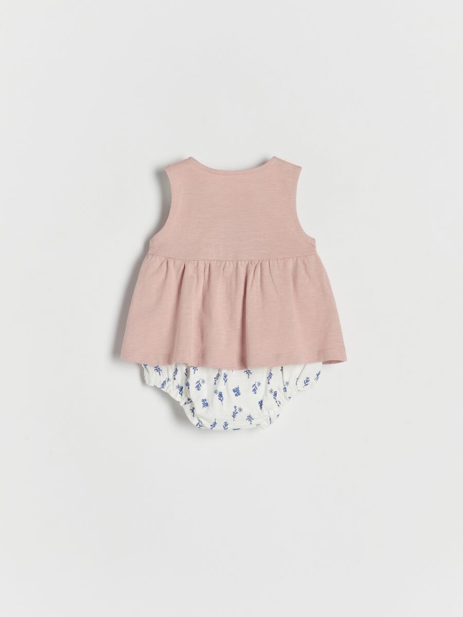 Cotton set with hat - pink - RESERVED - 3