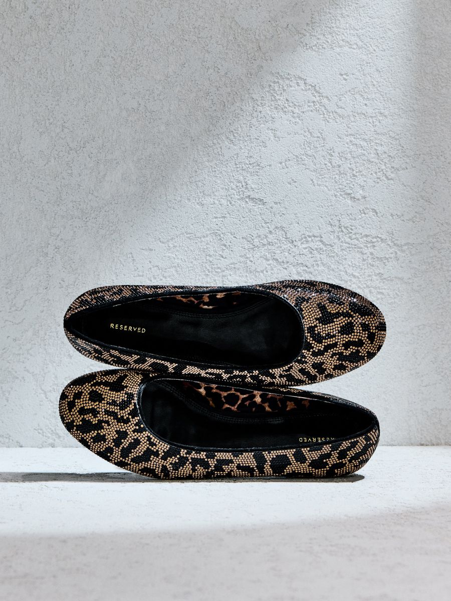 LADIES` BALLERINAS - multicolor - RESERVED - 5