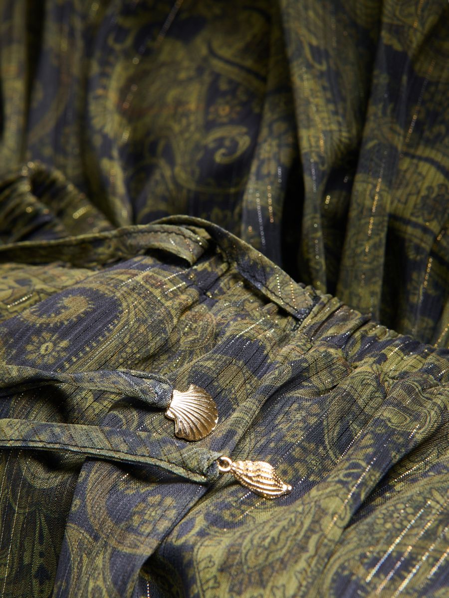 Midi-rok met print - meerkleurig - RESERVED - 5