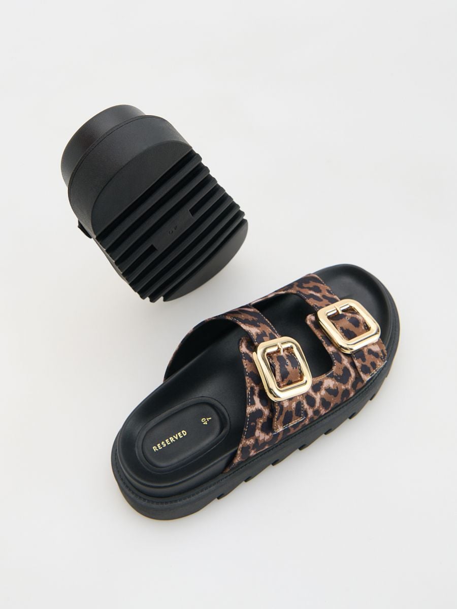Animal motif sliders - multicolor - RESERVED - 4