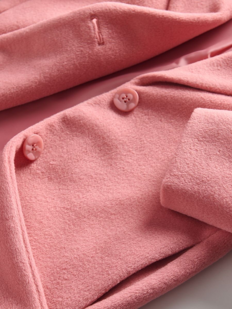Plain coat - coral - RESERVED - 5