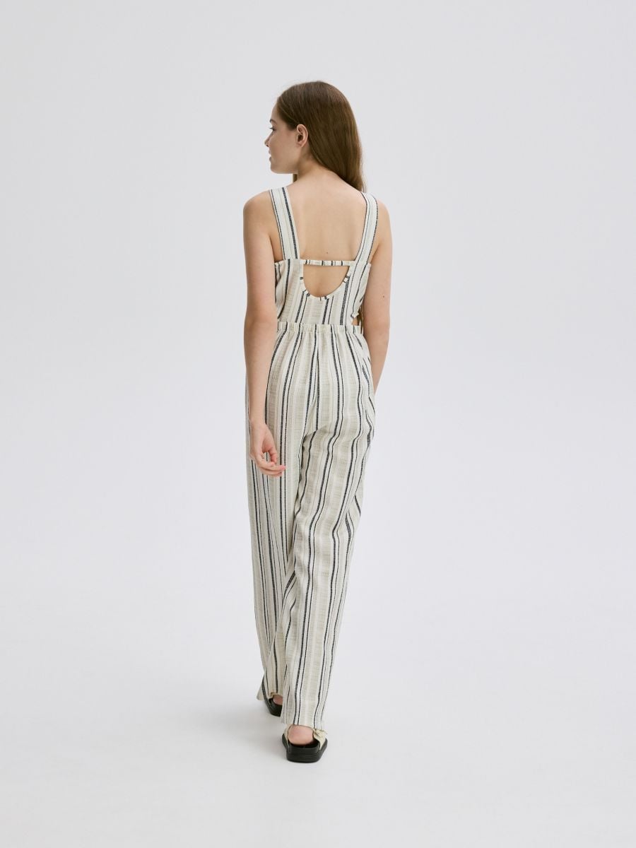 Stripe playsuit - multicolor - RESERVED - 2