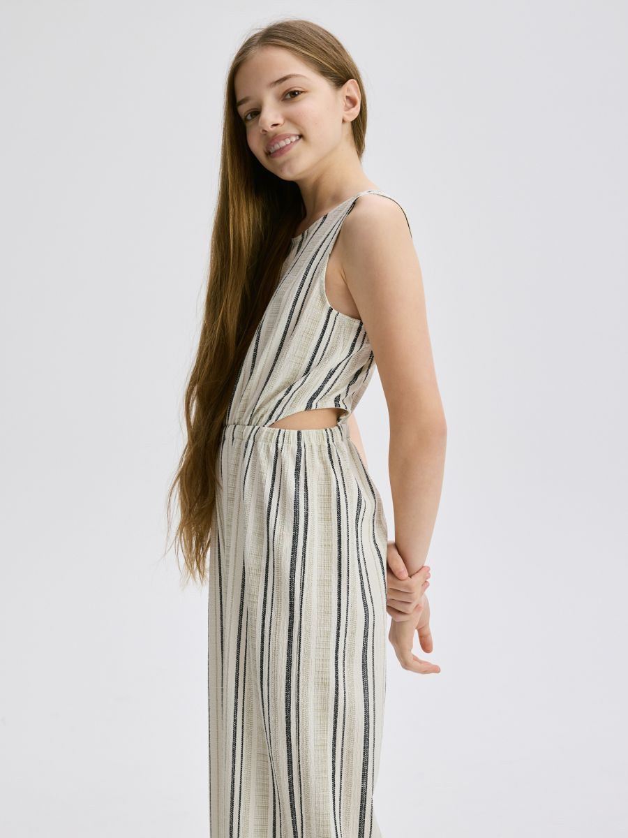 Stripe playsuit - multicolor - RESERVED - 4