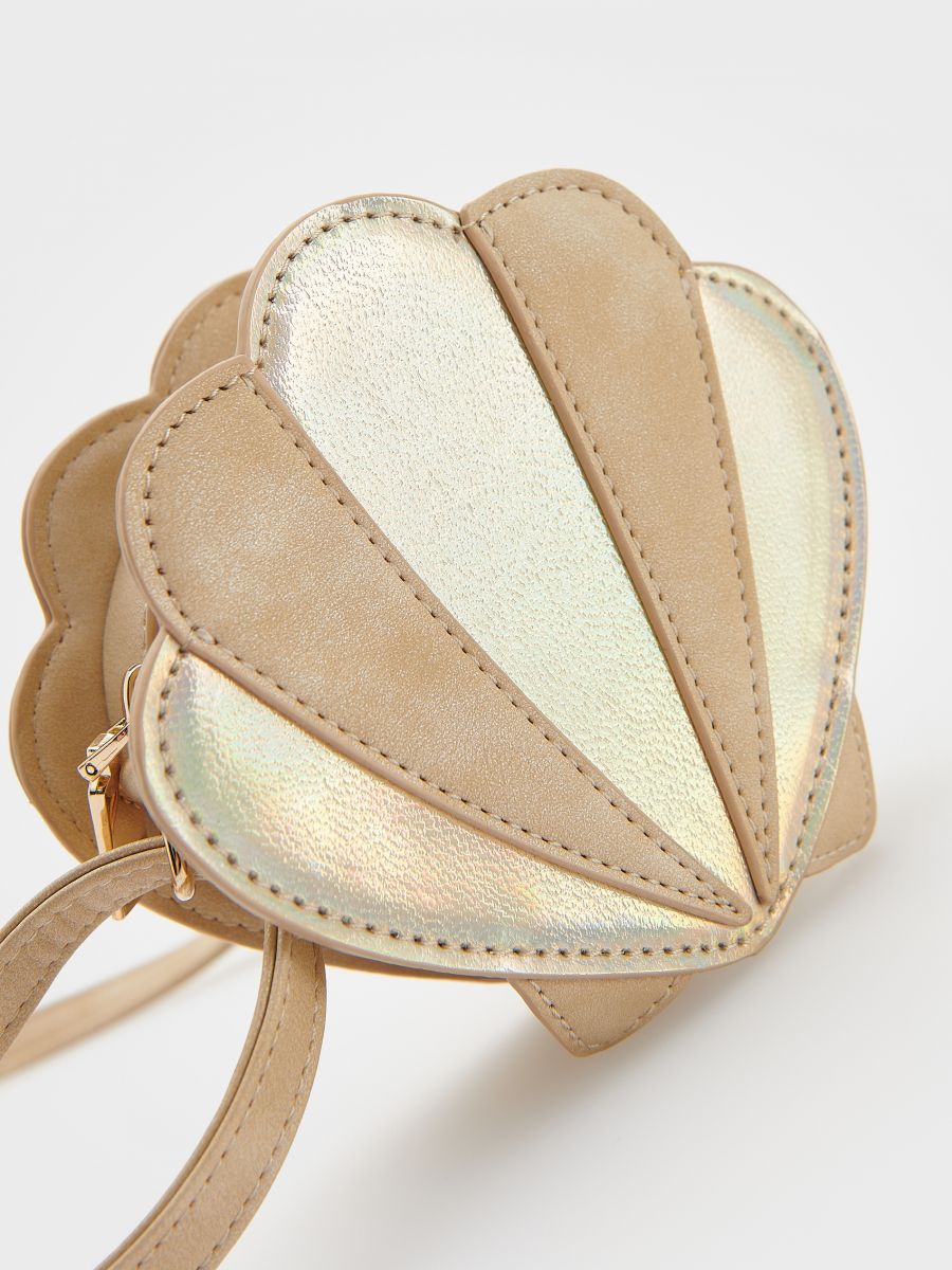 Tas in schelpvorm - BEIGE - RESERVED - 4