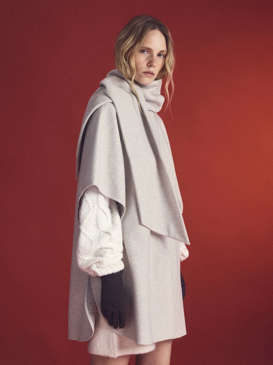 LADIES` GLOVES - dark brown - RESERVED