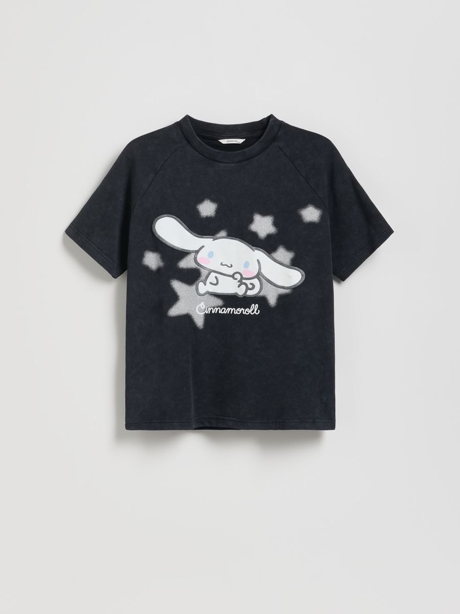 T‑shirt Cinnamoroll - crno - RESERVED