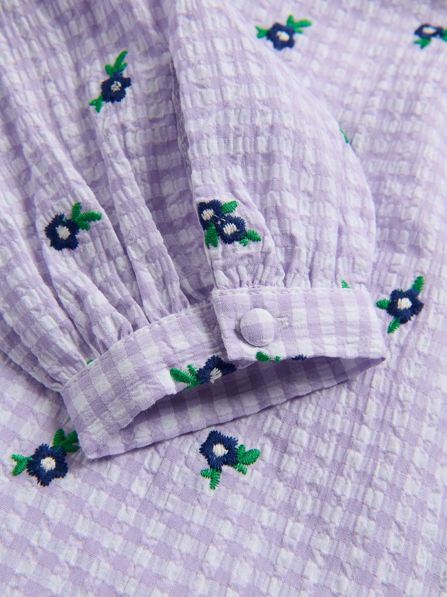 Gemusterte Bluse - bunt - RESERVED - 7