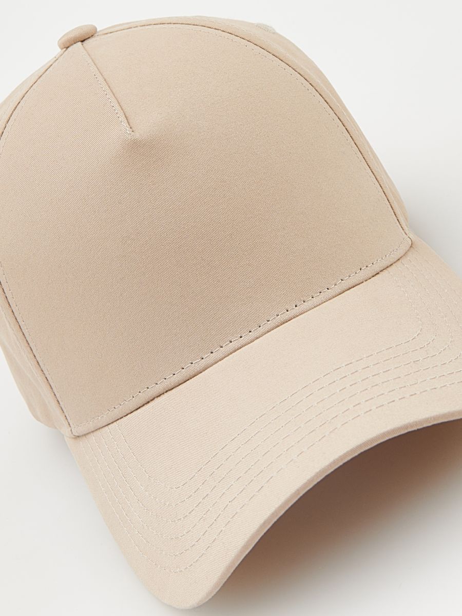 新品未使用】 pois ポワ saten cap 【navy】