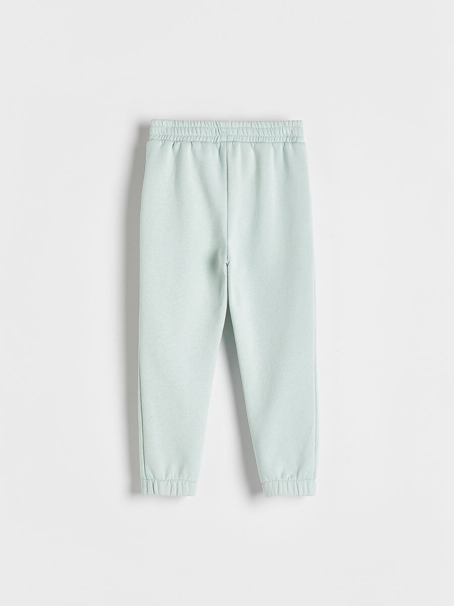 Jogger tracksuit bottoms - pale turquoise - RESERVED - 4