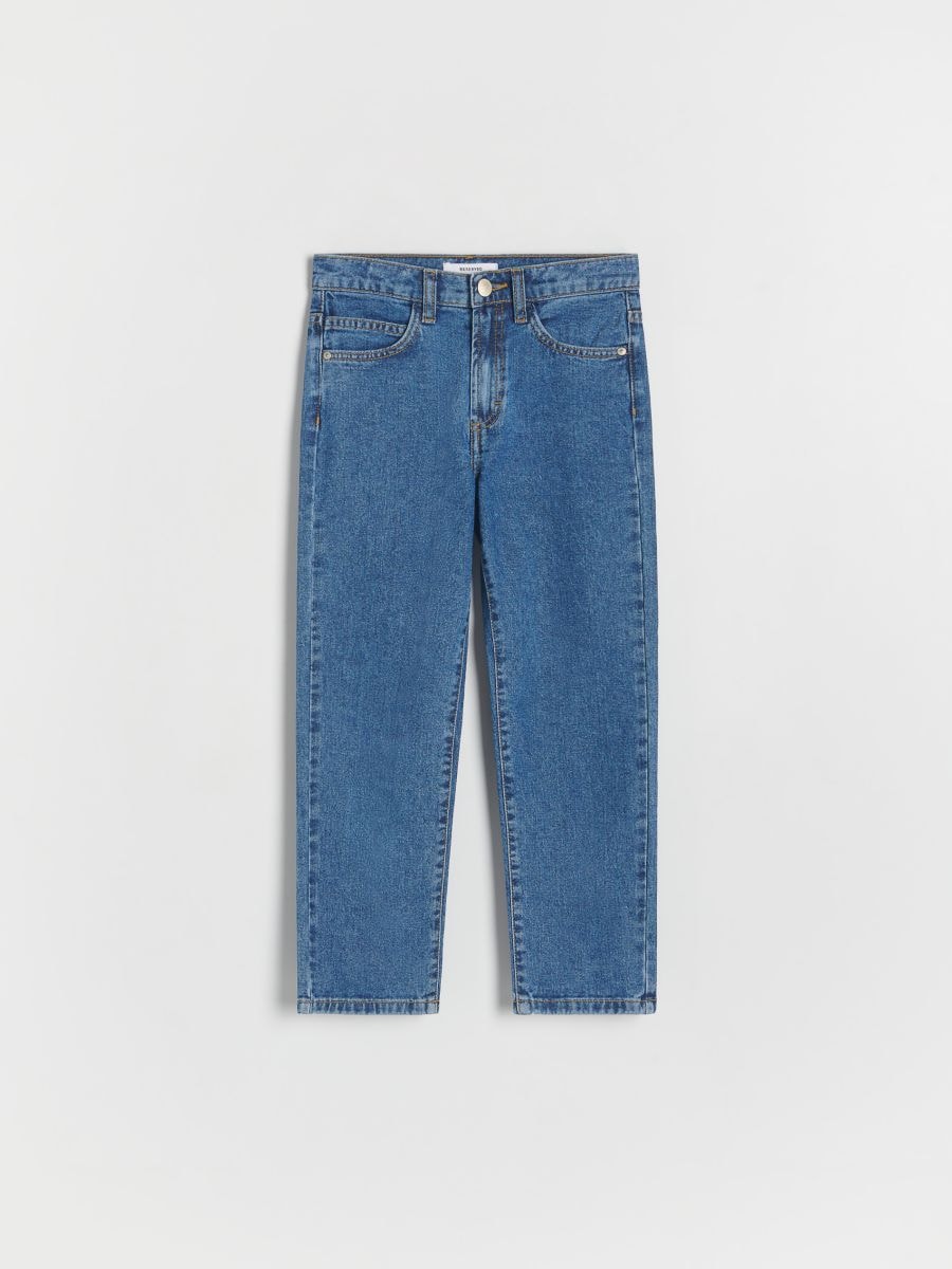 Byxor i classic denim straight-modell - BLÅ JEANS - RESERVED