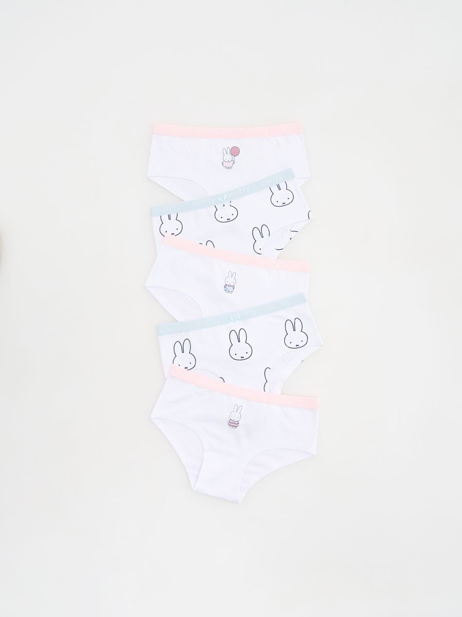 Miffy aluspüksid 5-pakk - valge - RESERVED
