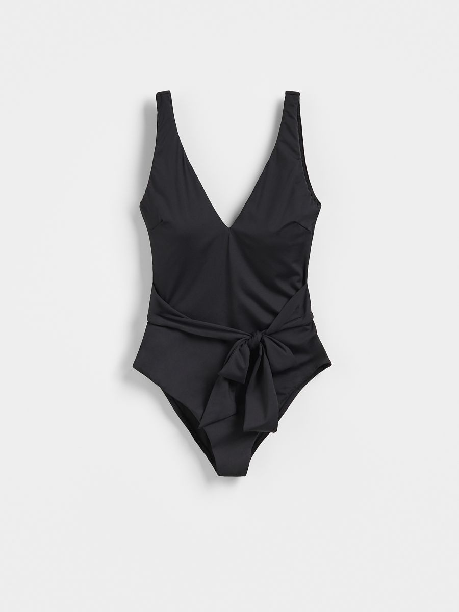 Maillot de bain une pièce - Noir - RESERVED - 5