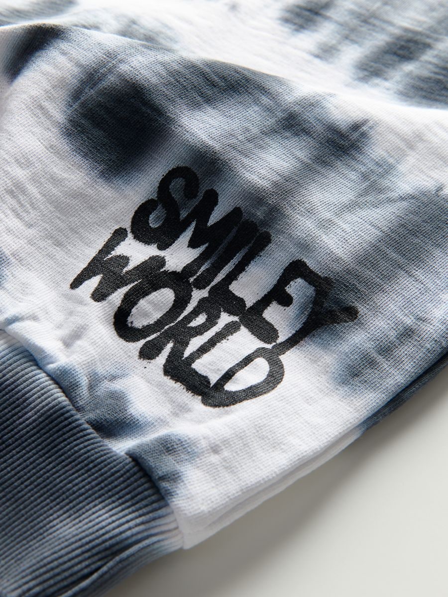 Φούτερ SmileyWorld® oversize - ΜΑΥΡΟ - RESERVED - 4