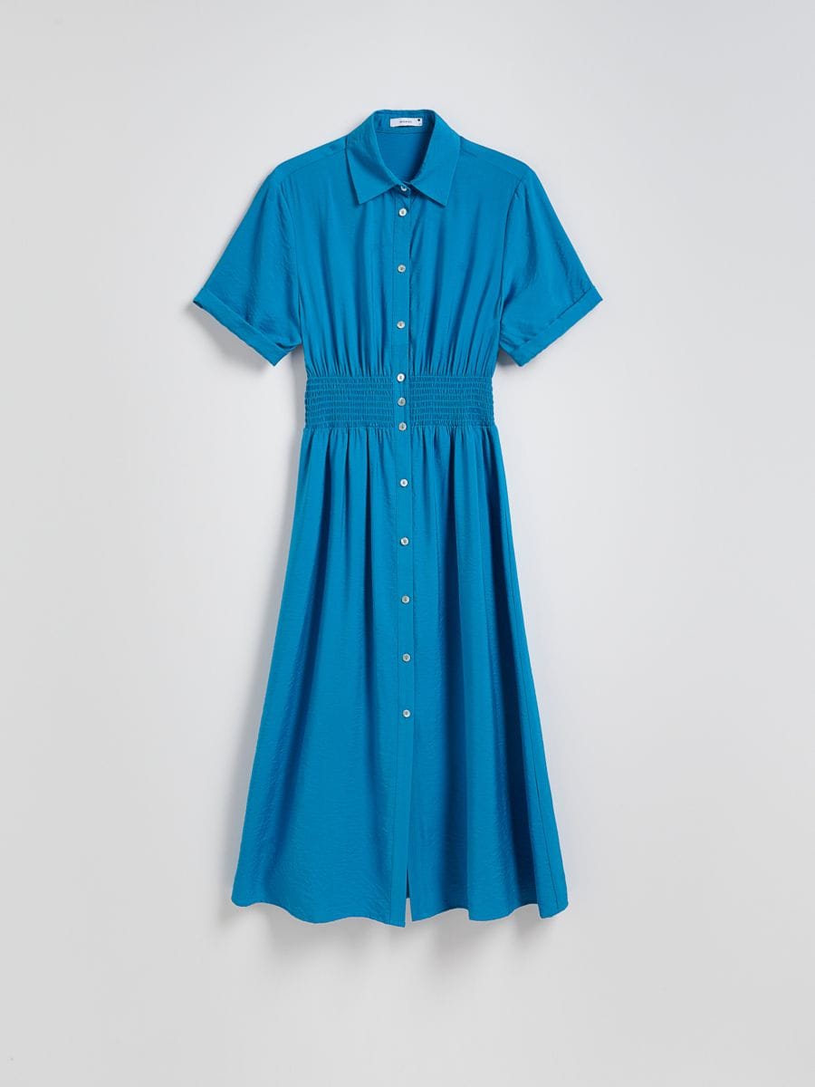 Rochie sarafan - indigo - RESERVED