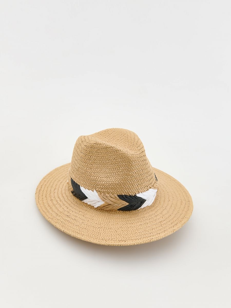Panama klobúk - pšenicová - RESERVED