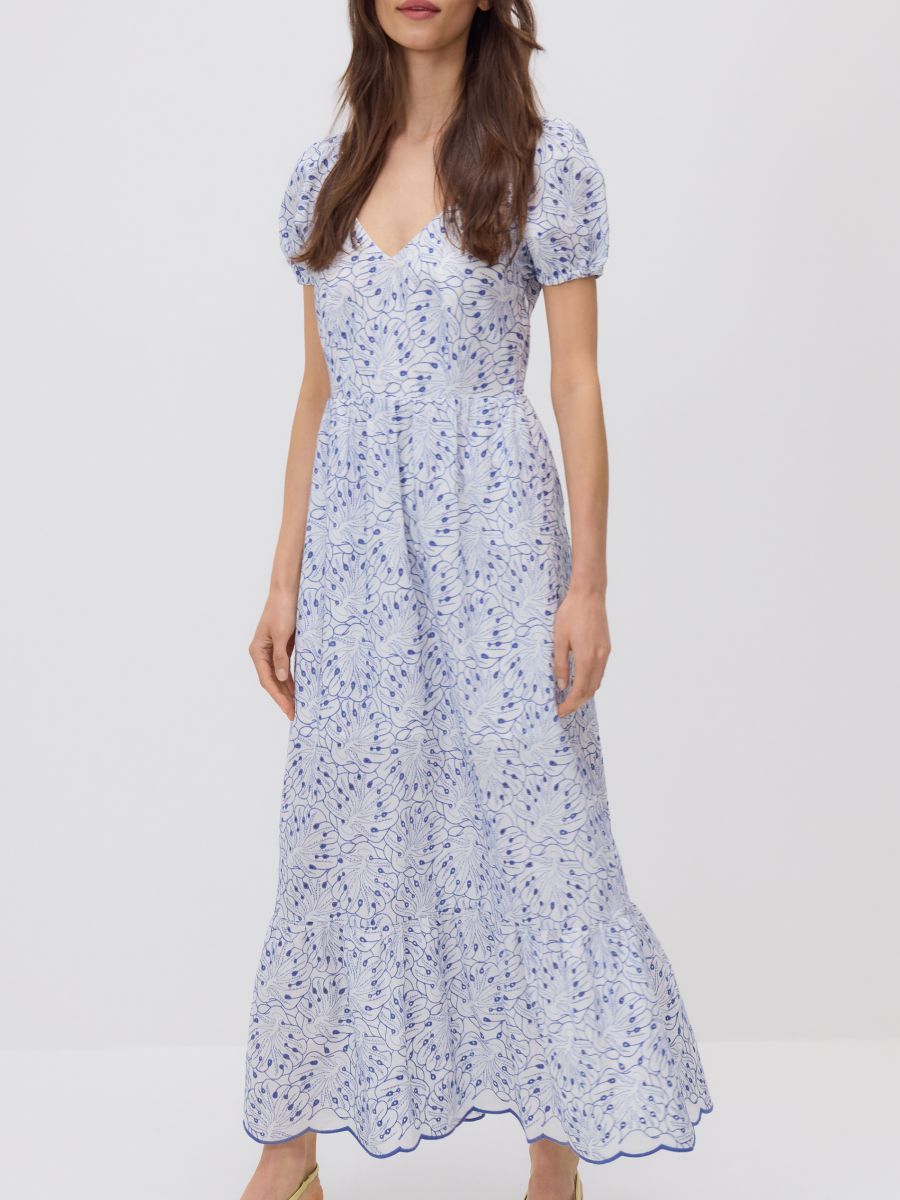 Patterned maxi dress - multicolor - RESERVED - 3