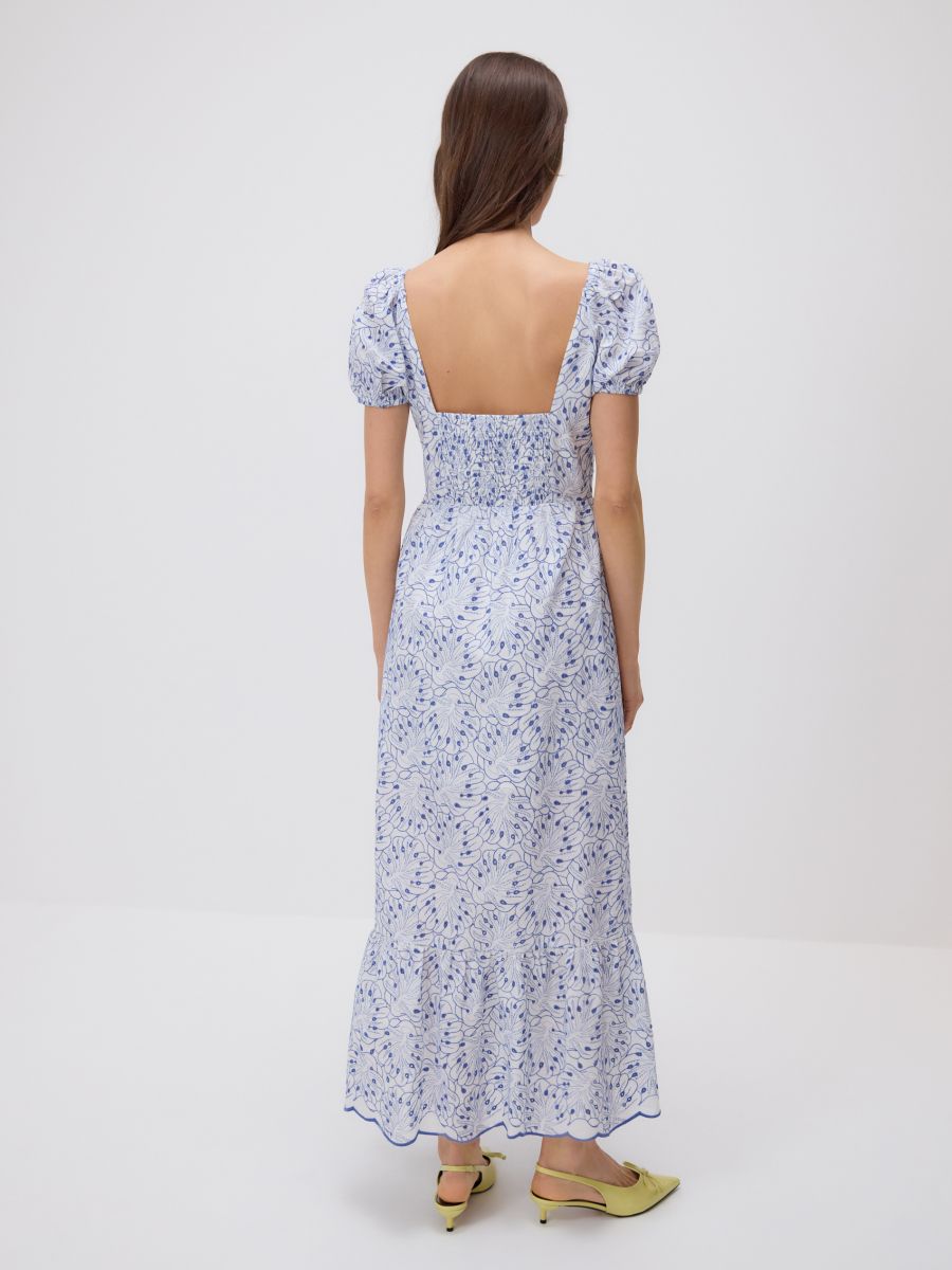 Patterned maxi dress - multicolor - RESERVED - 4