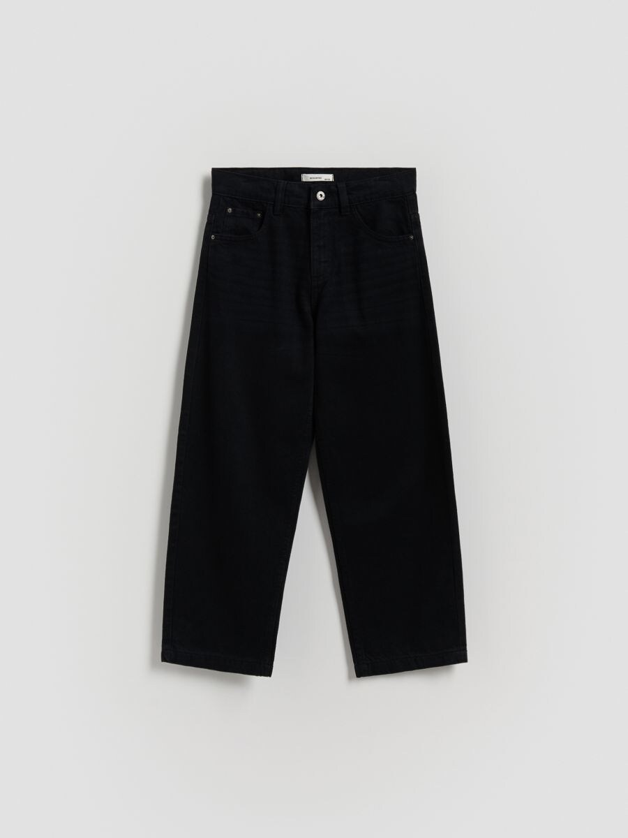 Jeans im Straight-Fit - schwarz - RESERVED