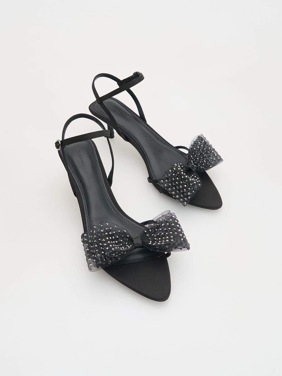 LADIES` SANDALS - black - RESERVED - 4