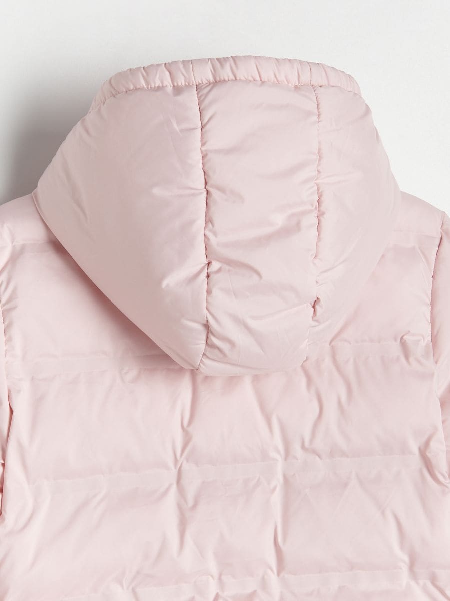 Jacket with contrasting inserts - pastel pink - RESERVED - 5