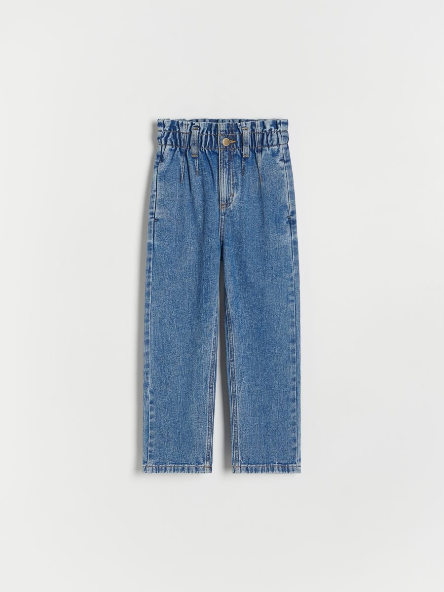 Straight leg baggy jeans - BLÅ JEANS - RESERVED