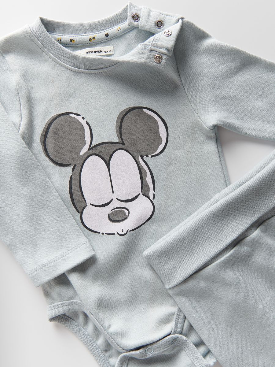 Mickey Mouse set - light blue - RESERVED - 2