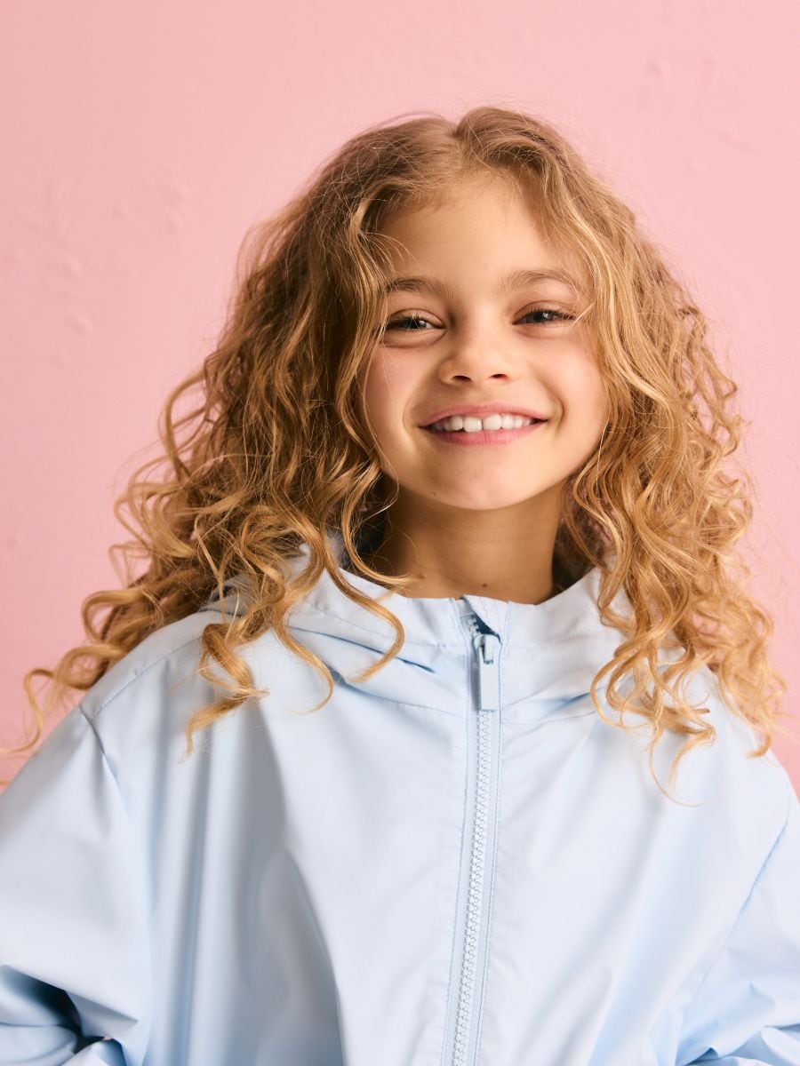 Light hooded jacket - pale blue - RESERVED - 7
