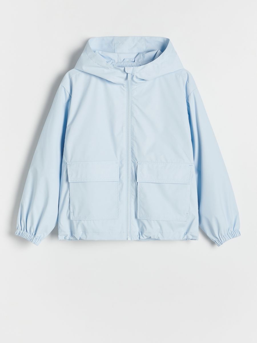 Light hooded jacket - pale blue - RESERVED - 4