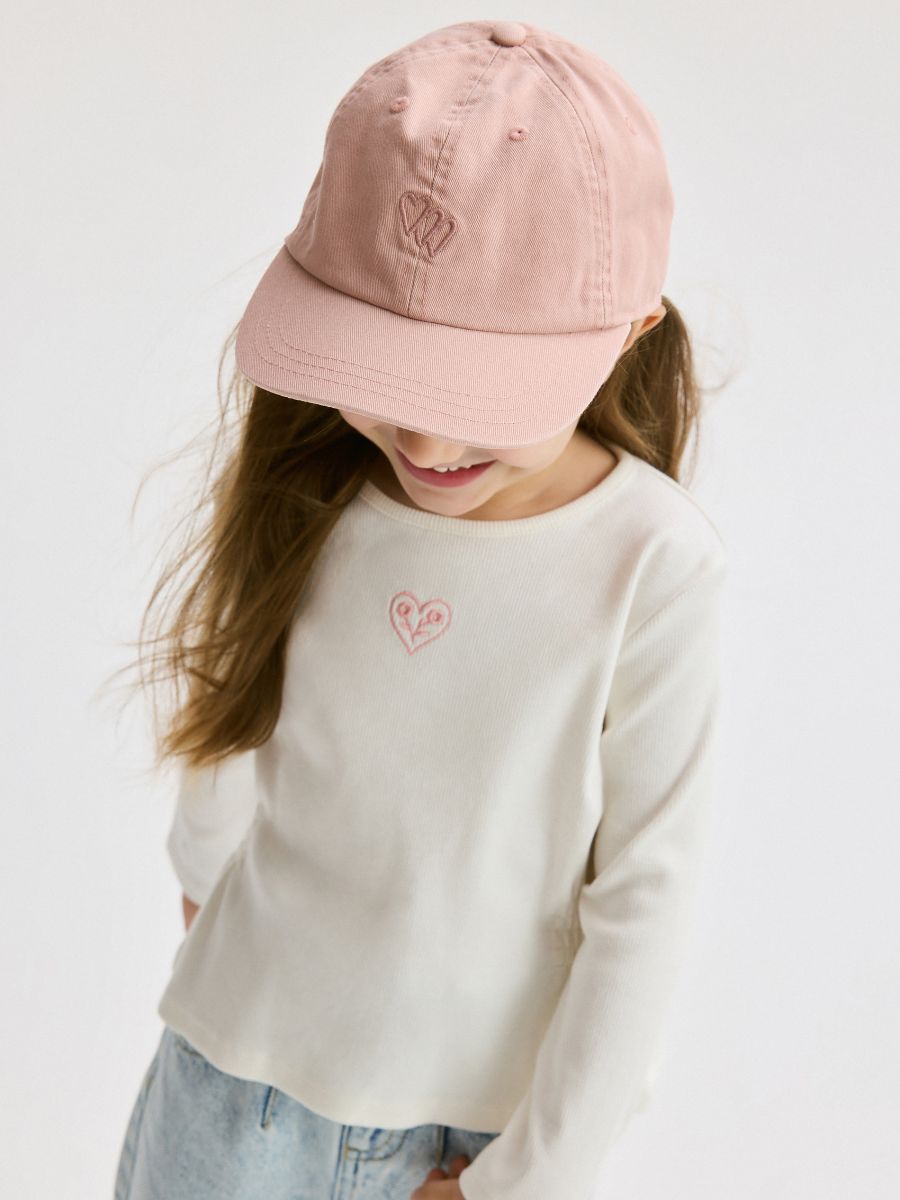 Cap - pastel pink - RESERVED - 3