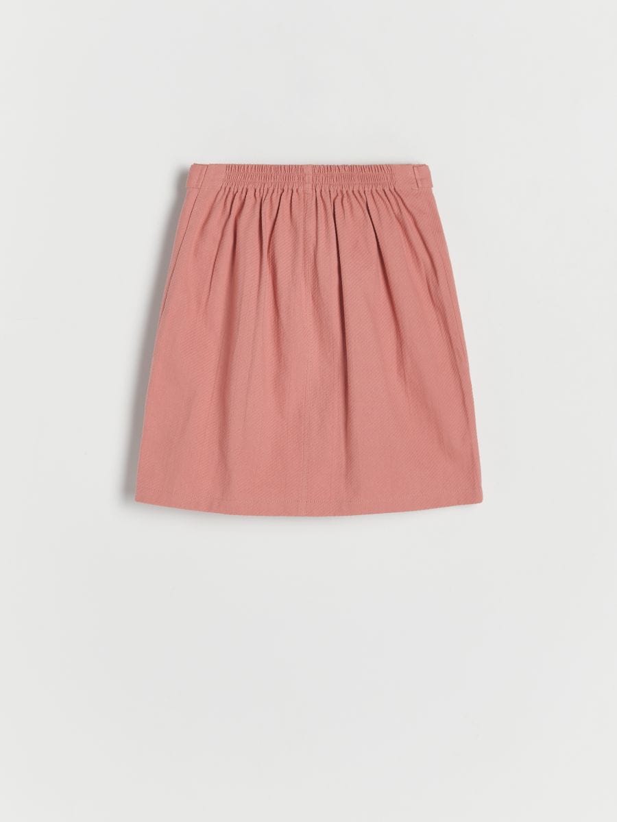 Skirt with buttons - dusty rose - RESERVED - 3