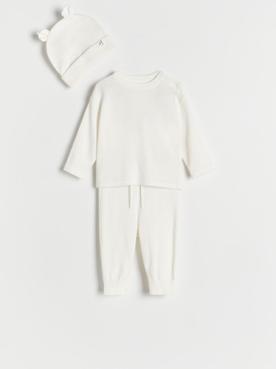 Ensemble en coton majoritaire - crème - RESERVED - 2