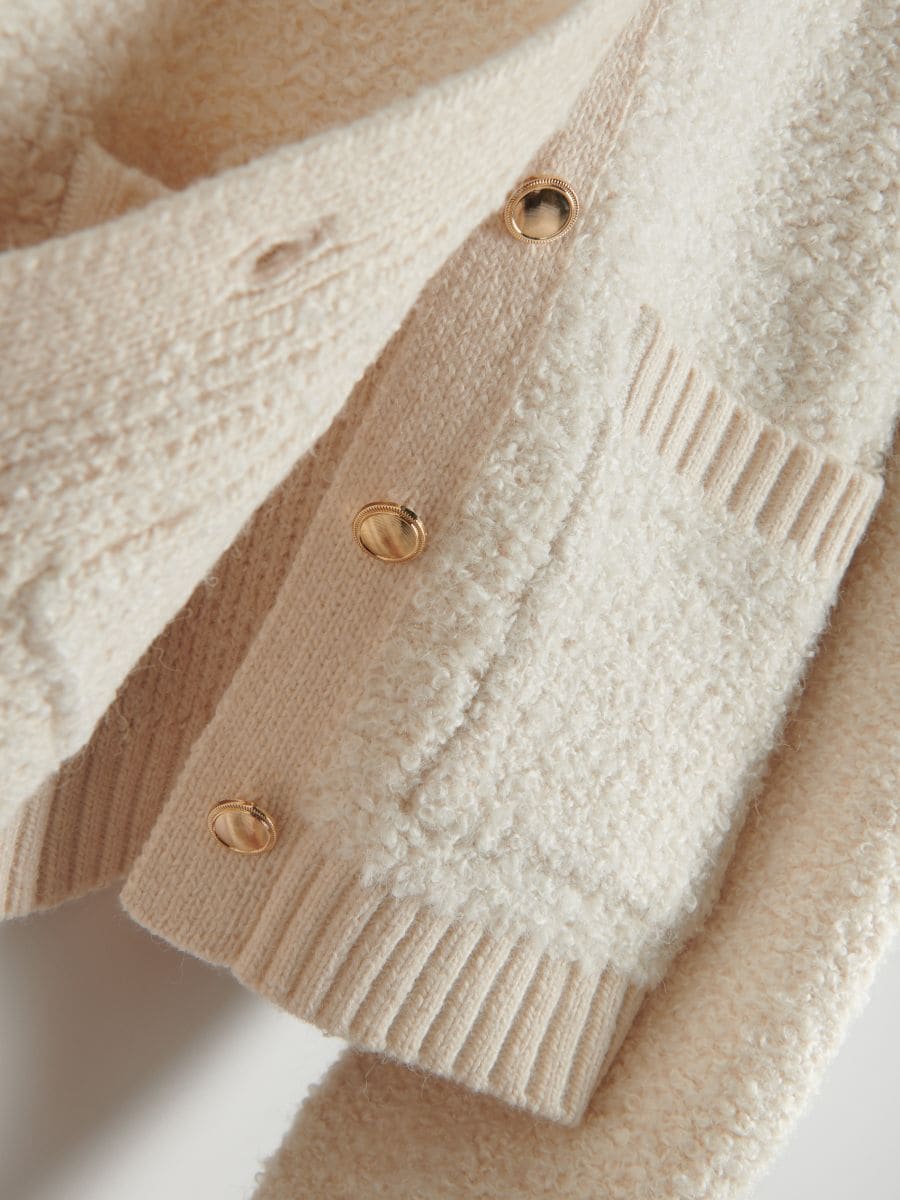 LADIES` SWEATER - nude - RESERVED - 5