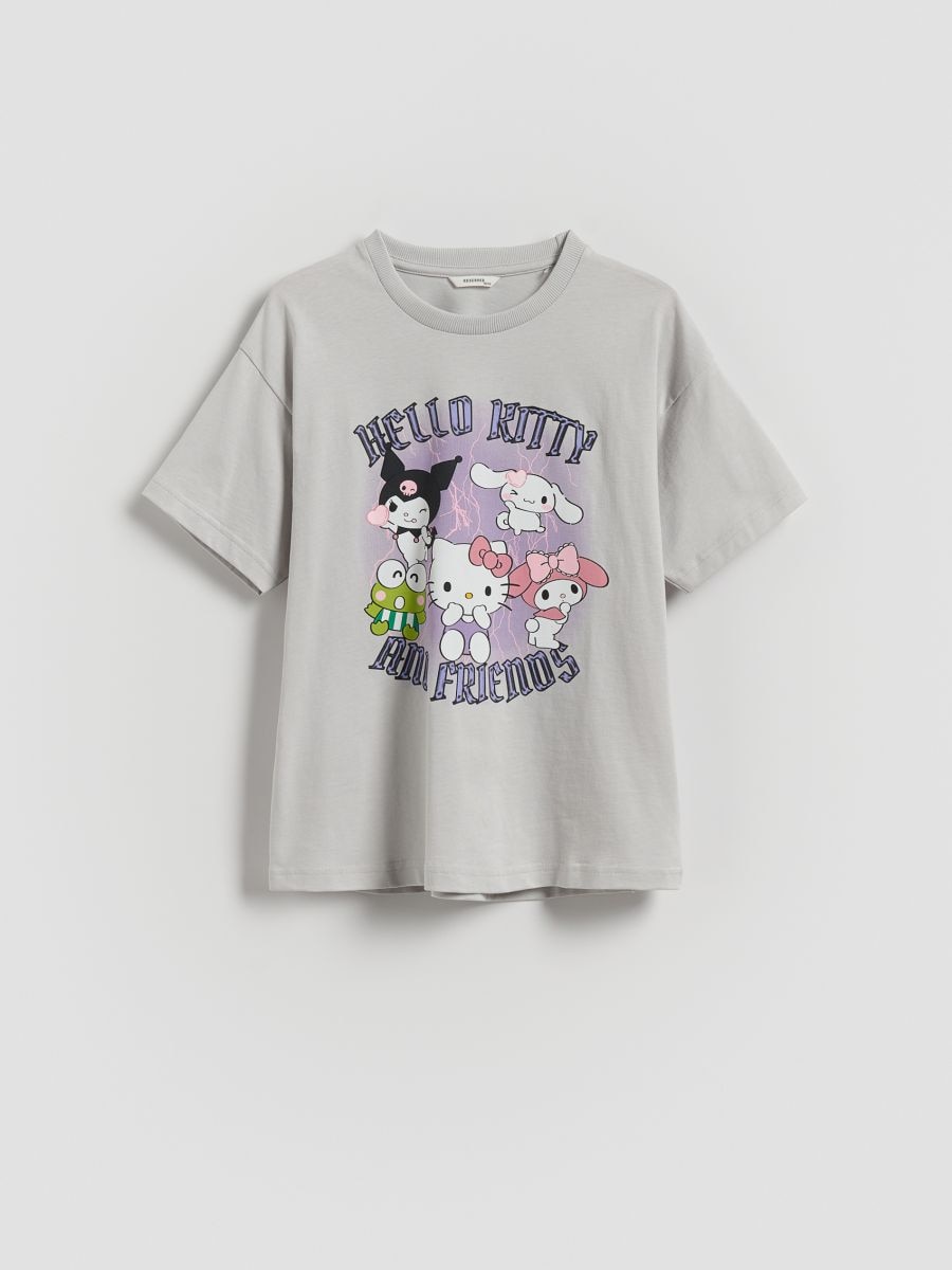 T-shirt Hello Kitty and Friends - light grey - RESERVED