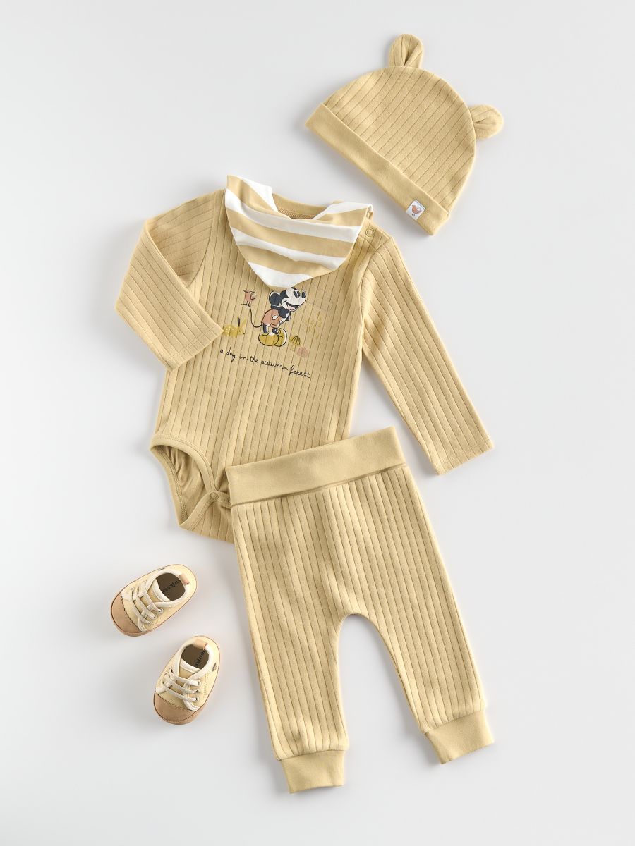 Mickey Mouse set - beige - RESERVED - 3