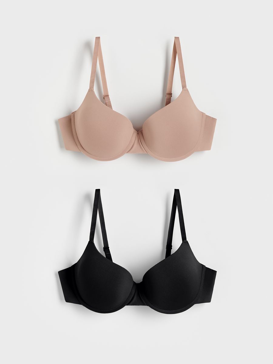 2er-Pack Push-up-BHs - schwarz - RESERVED - 2