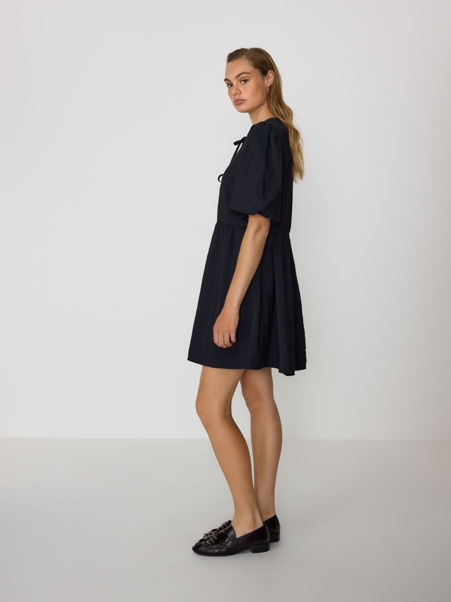 LADIES` DRESS - svart - RESERVED