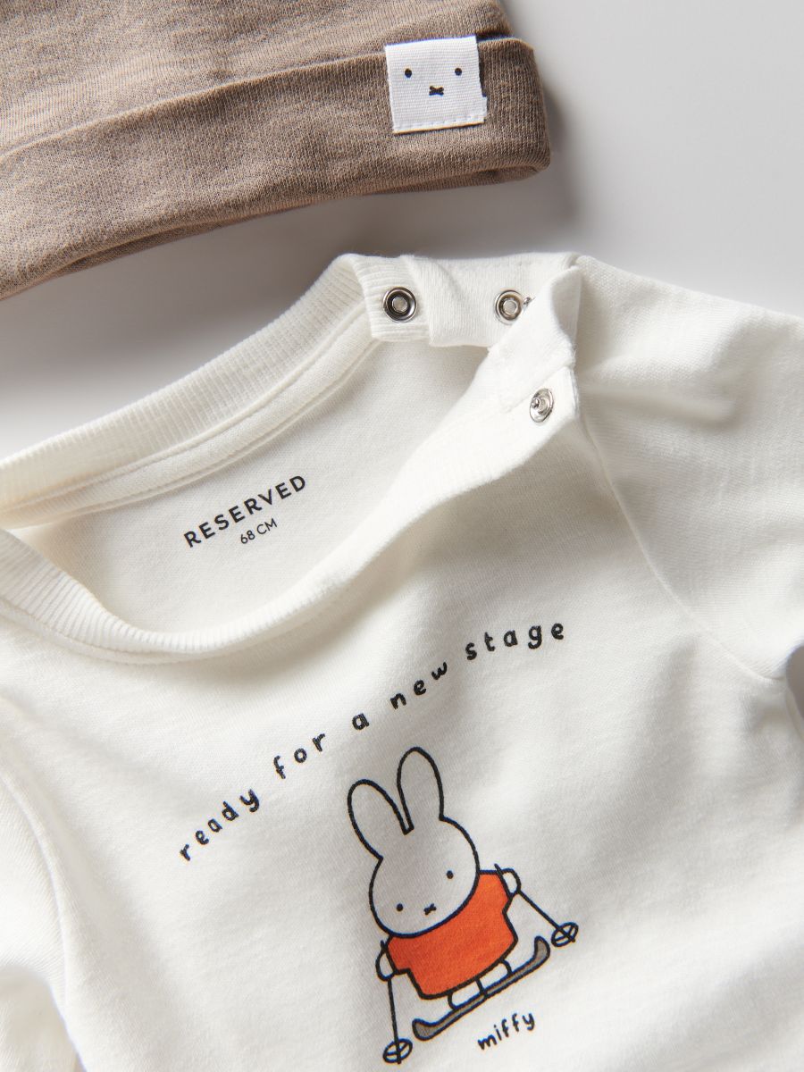 Miffy cotton set - cream - RESERVED - 2