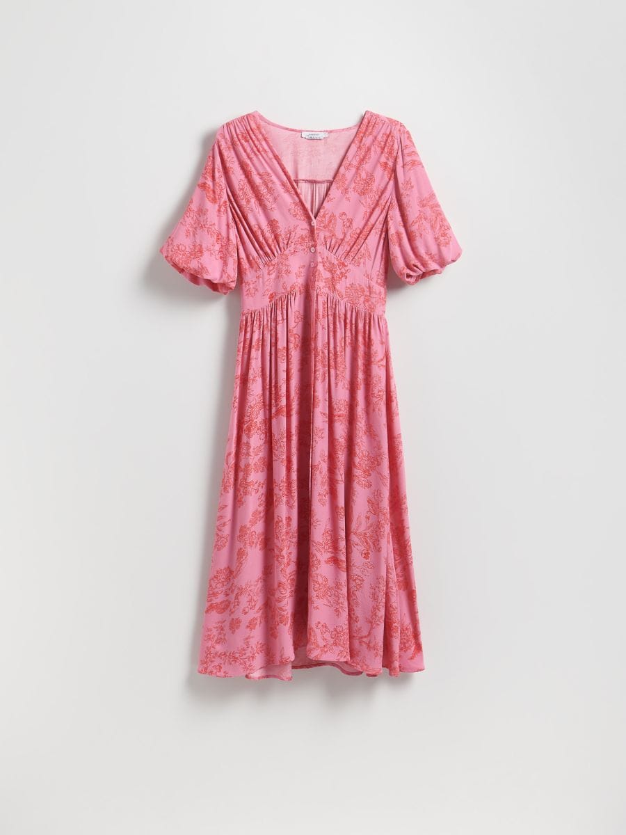 Kleid aus Viskose - rosa - RESERVED